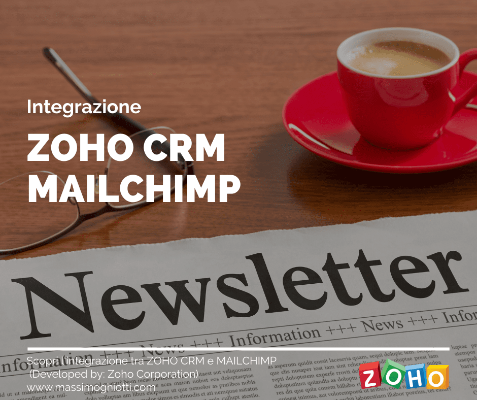 ZOHO CRM e MAILCHIMP